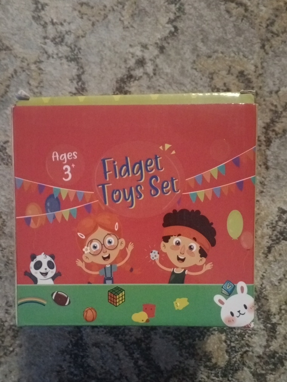 Fidget Toys Set for Kids - Red - Unbranded
